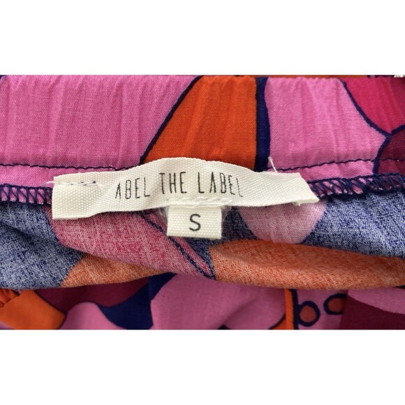 Abel the Label Anthropologie S Cassidy Floral Tiered Maxi Skirt Size Small ATL - Picture 5 of 7